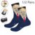 1 Pair 2020 Donald Trump Hair Donald Socks Day Him Dad Novelty President Fathers