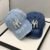 Y2k Unisex New York Ny Baseball Men Women Hat Sport Snapback Denim Cap