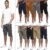 Enzo Mens Cargo Combat Shorts Summer Chino Casual Army Work Knee Length Pants