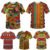 African Danshiki Patchwork 3D printed T-shirt Summer men’s fashion Casual Tops