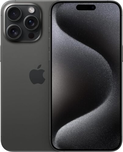 Apple iPhone 15 Pro Max (256 GB) – Black Titanium