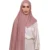 Muslim Women Premium Instant Cotton Jersey Hijab Scarf Jersey Hijabs Scarves With Hoop Pinless HeadScarves 53 colors